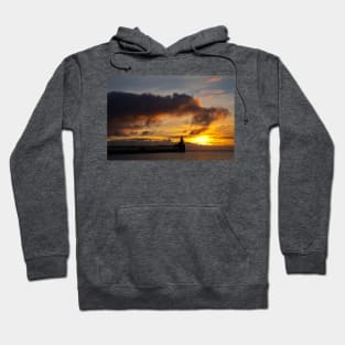 Sunrise at the mouth of the River Blyth Hoodie